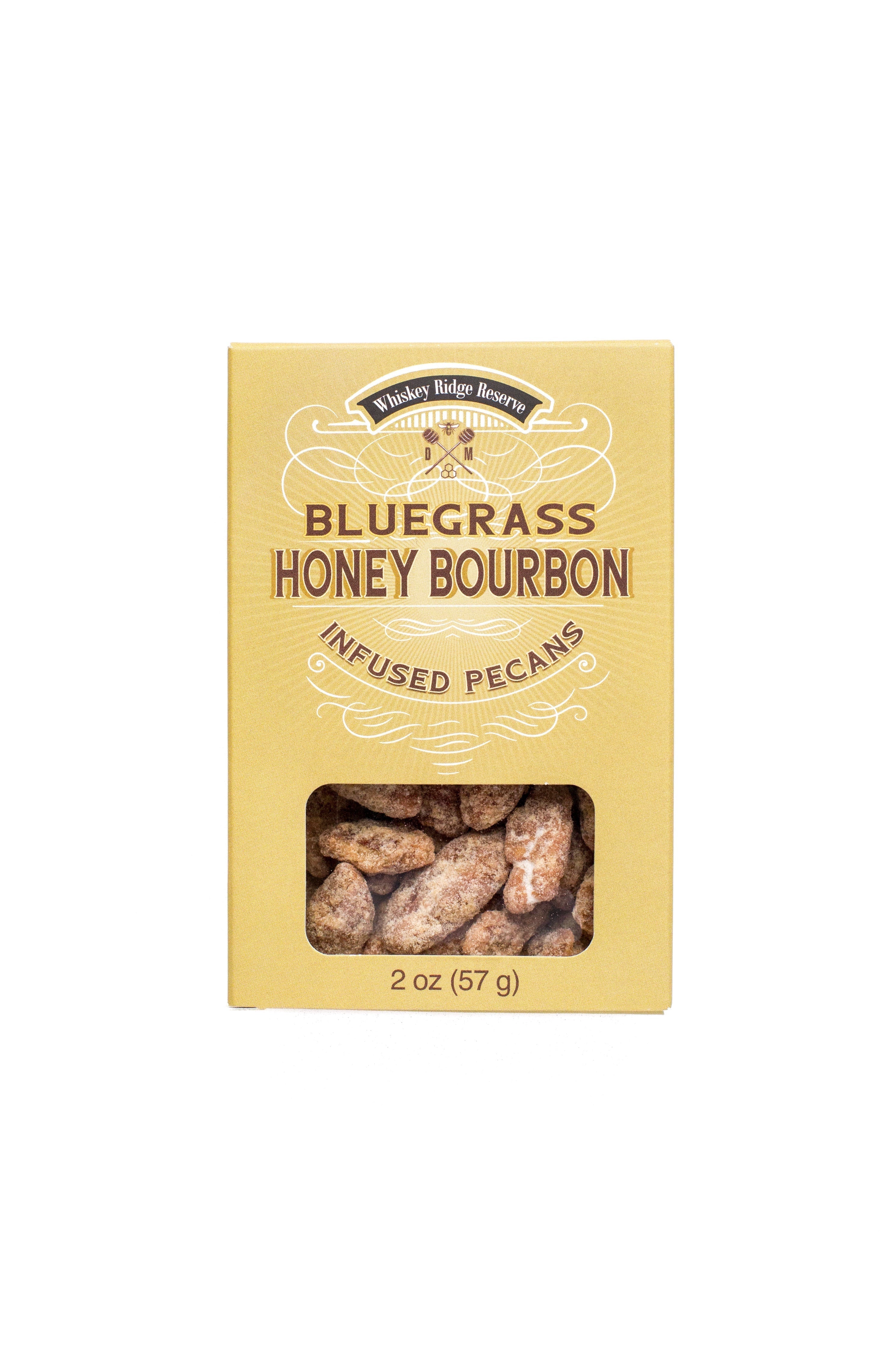 Whiskey Ridge Reserve Bluegrass Bourbon Pecans 2oz. Box - 3 Pack-thumbmail-5