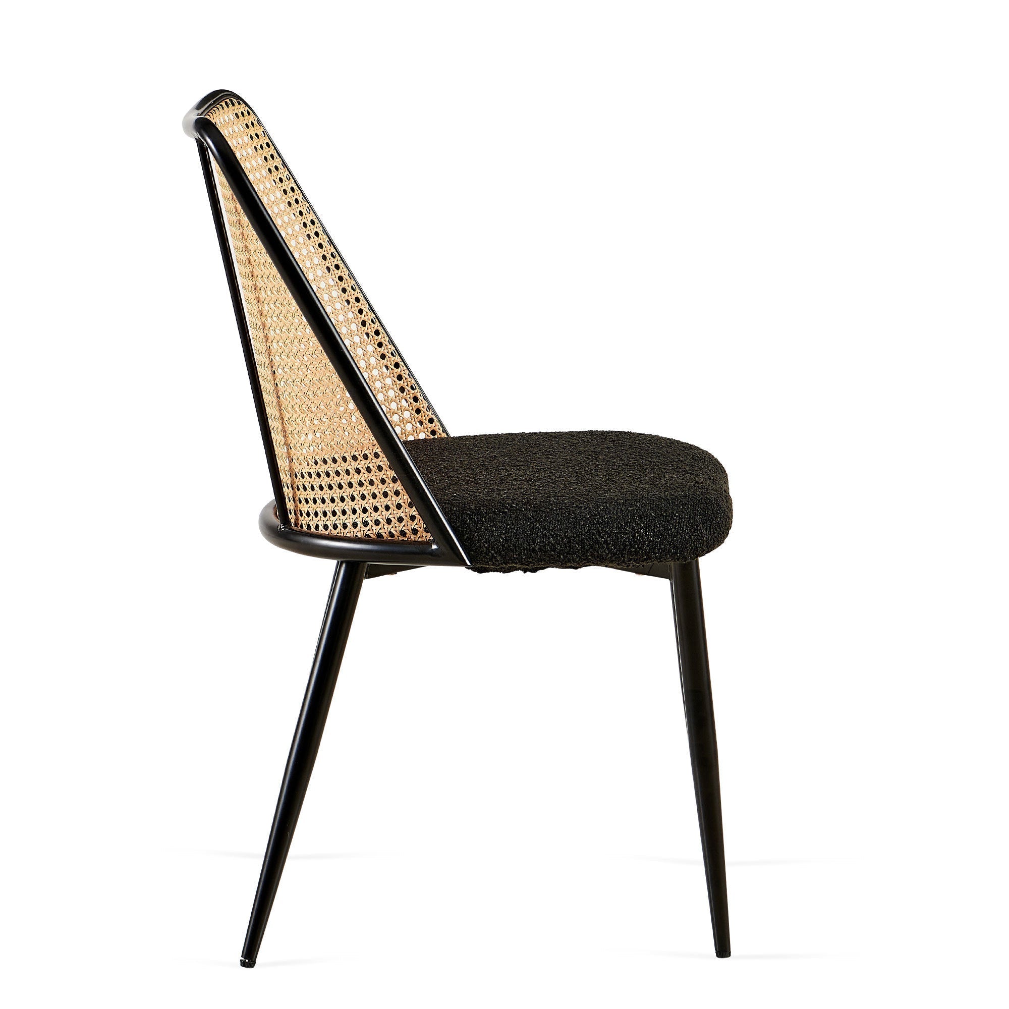 Set of Black Rattan Dining Chairs-thumbmail-6