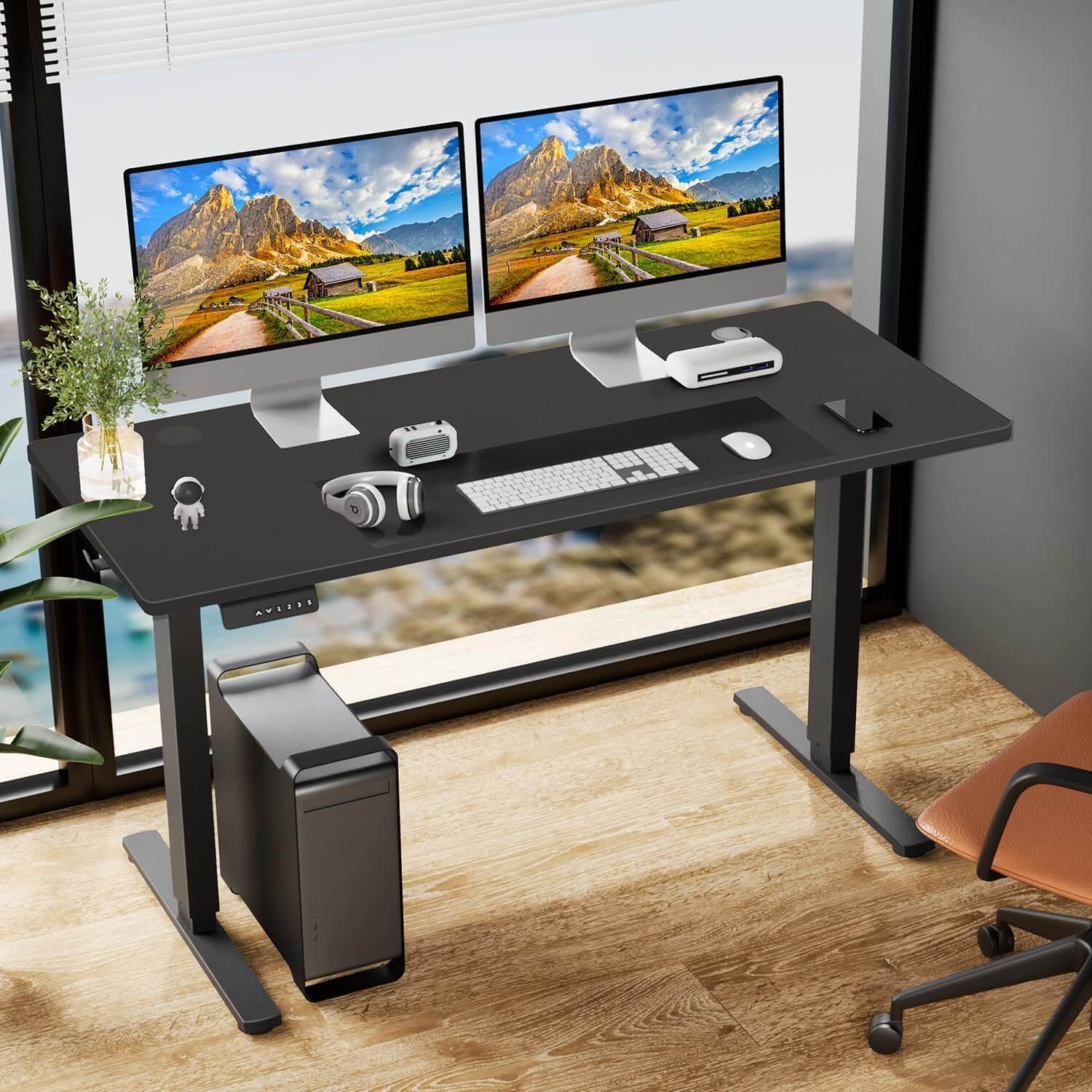 Electric Height Adjustable Standing Desk-thumbmail-3