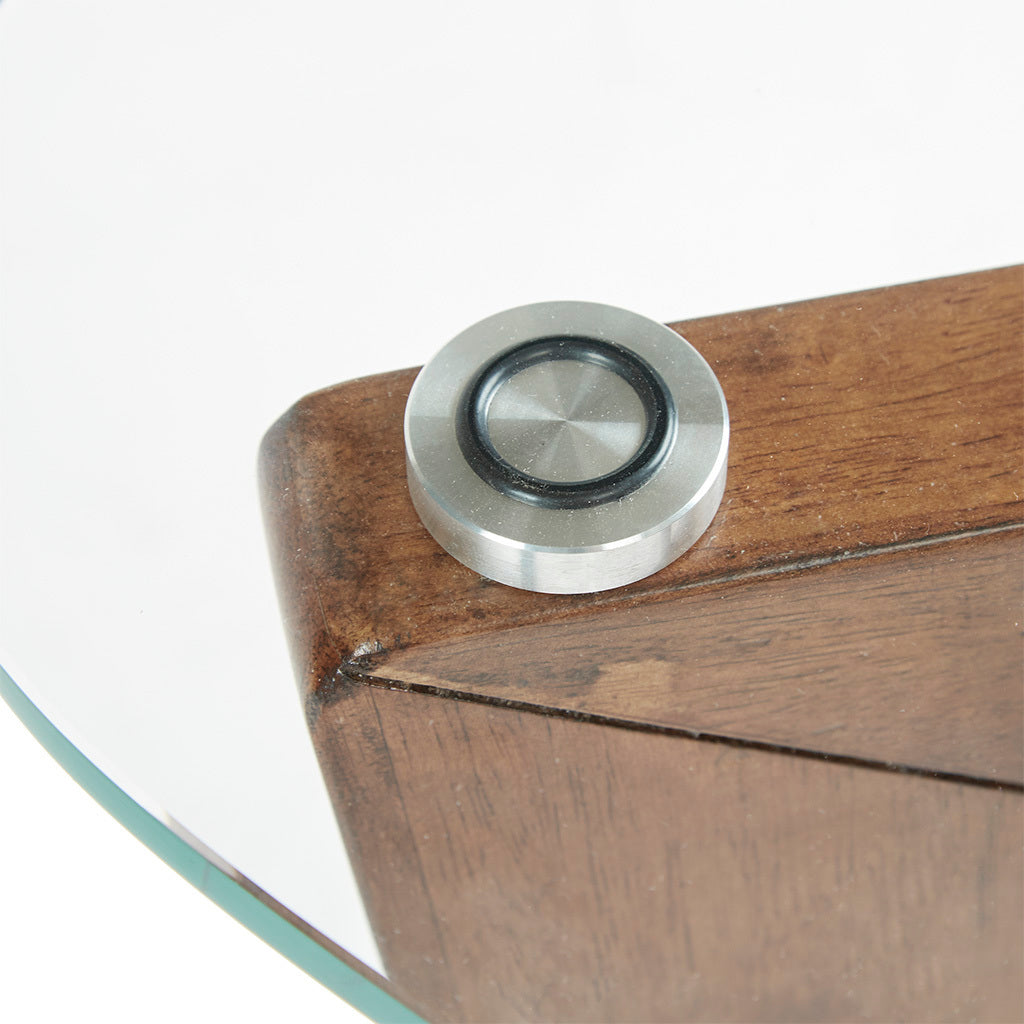 Wood Base Tempered Glass Top Coffee Table-thumbmail-6