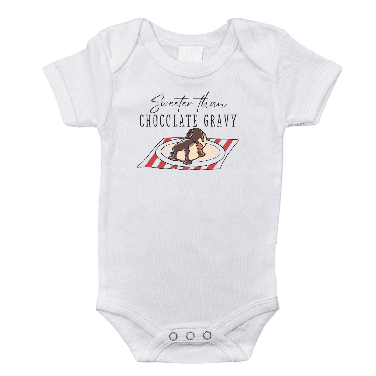 Arkansas Chocolate Gravy Baby Onesie-thumbmail-1