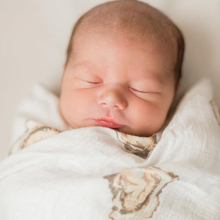 Aw, Shucks! Oyster Baby Muslin Swaddle Blanket-thumbmail-2