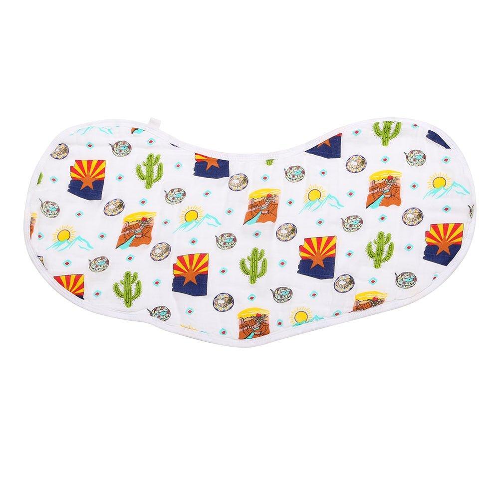 Baby Burp Cloth & Bib Combo:  Arizona-thumbmail-3