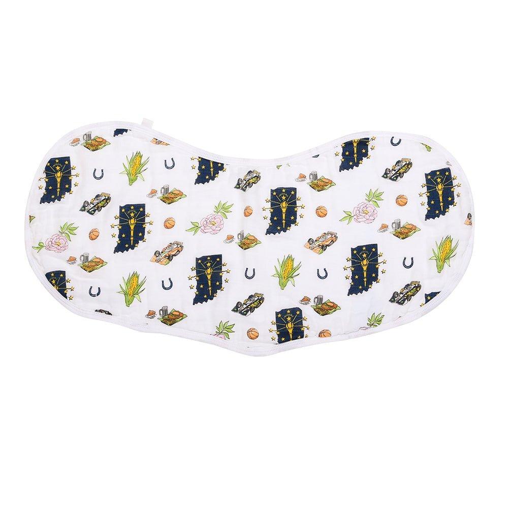 Baby Burp Cloth & Bib Combo: Indiana-thumbmail-5