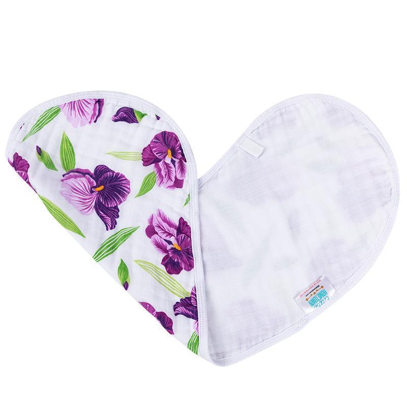 Baby Burp Cloth & Bib Combo: Iris-thumbmail-5