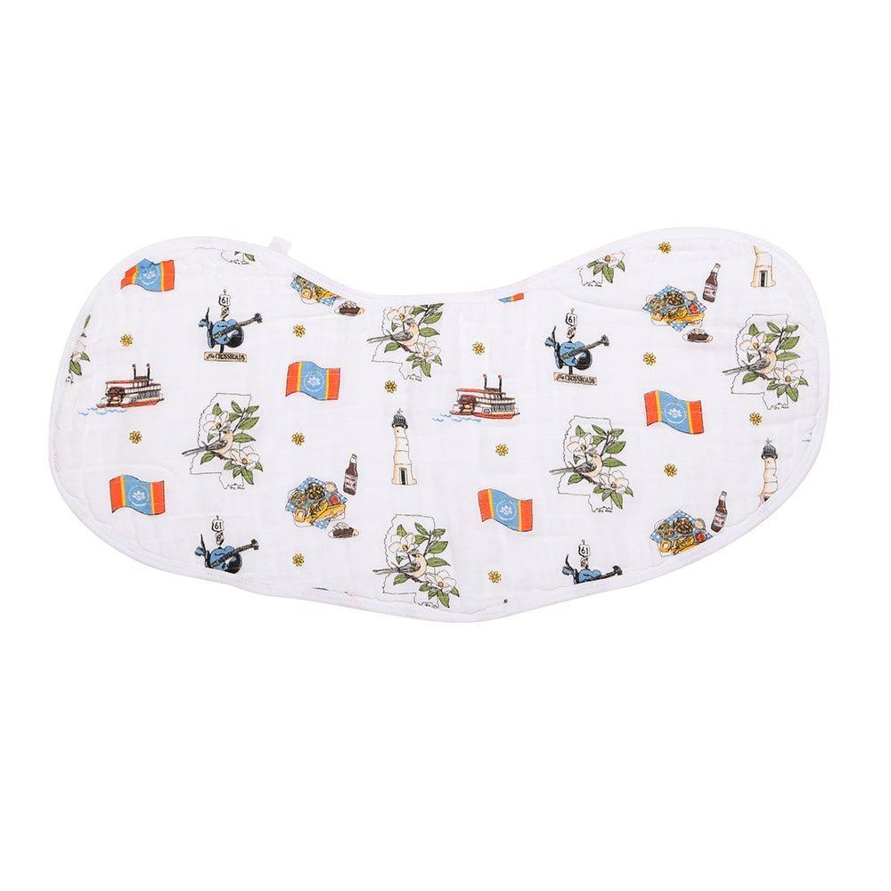 Baby Burp Cloth & Bib Combo: Mississippi-thumbmail-3