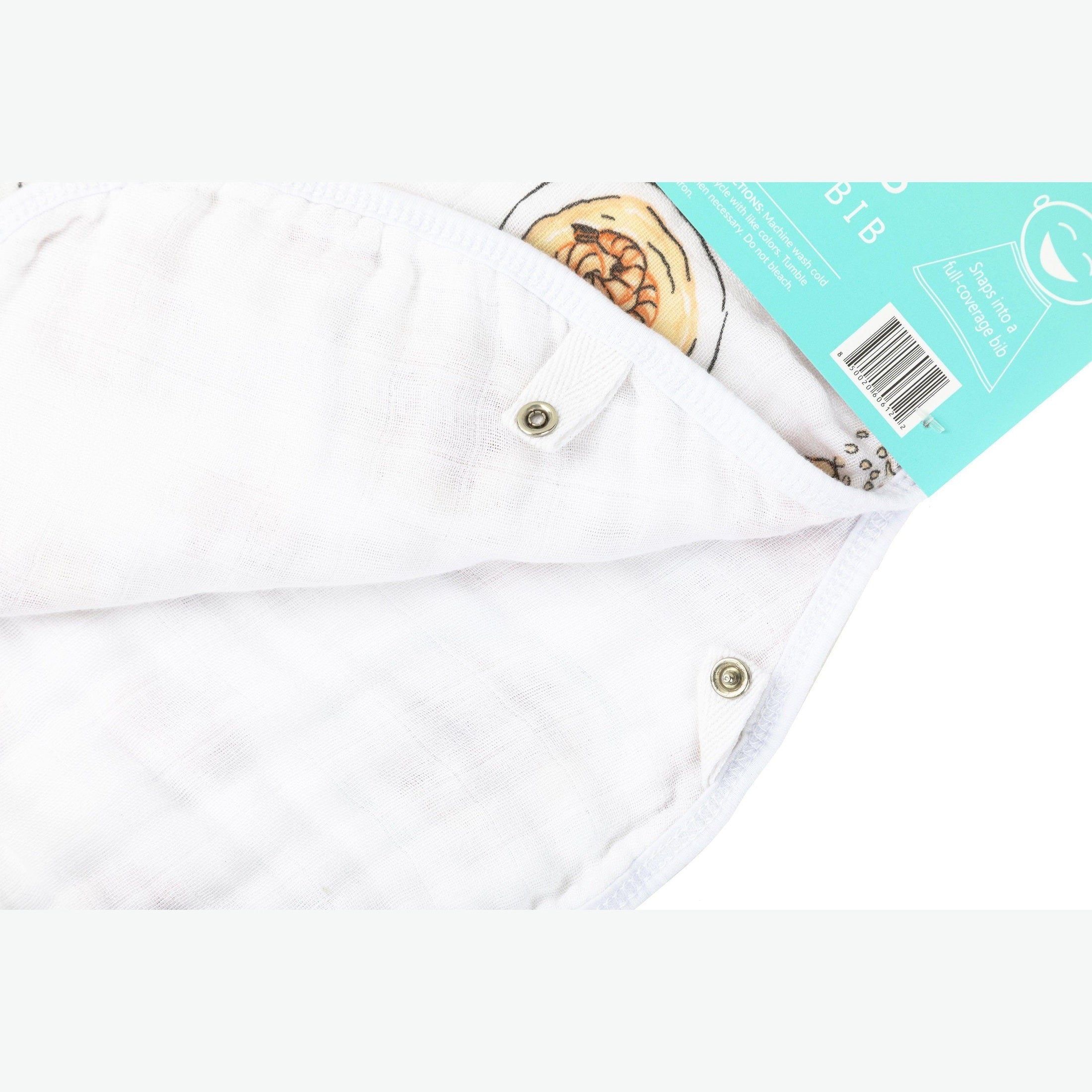 Baby Burp Cloth & Bib Combo (Shrimp and Grits)-thumbmail-4