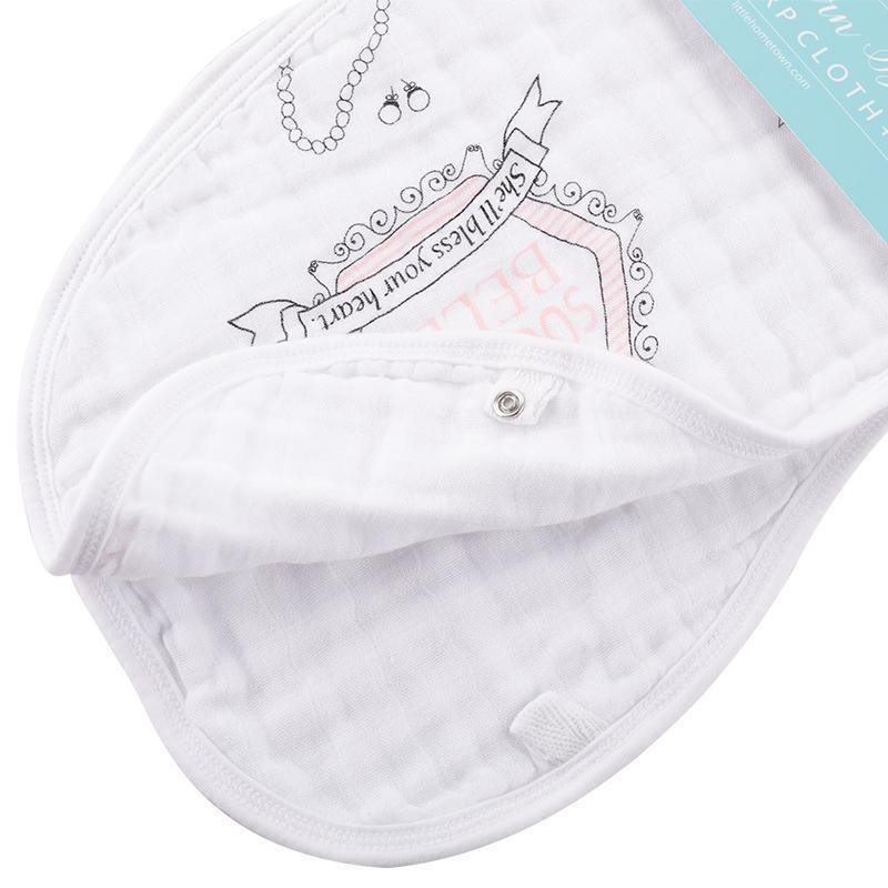 Baby Burp Cloth & Bib Combo:  Southern Belle-thumbmail-1