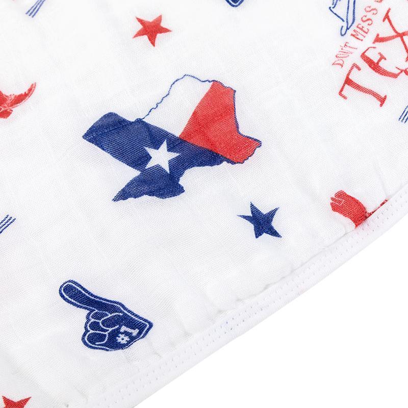 Baby Burp Cloth & Bib Combo: Texas Boy-thumbmail-4