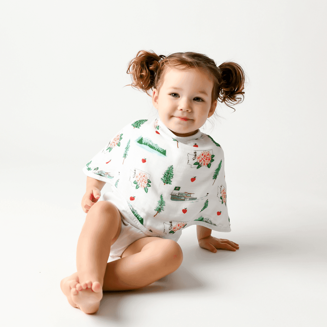 Baby Burp Cloth & Bib Combo: Washington (State)-thumbmail-4
