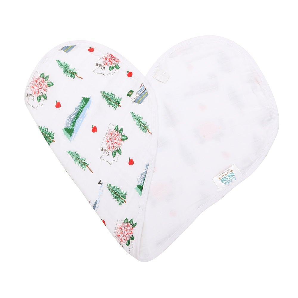 Baby Burp Cloth & Bib Combo: Washington (State)-thumbmail-5