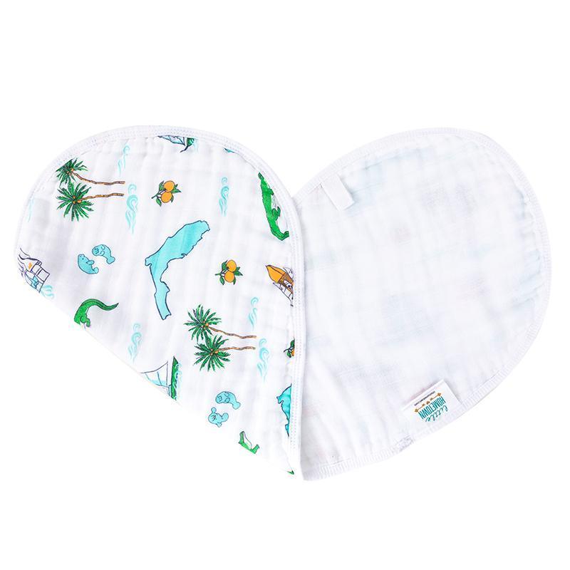 Baby Burp Cloth and Wraparound Bib Florida Baby-thumbmail-5