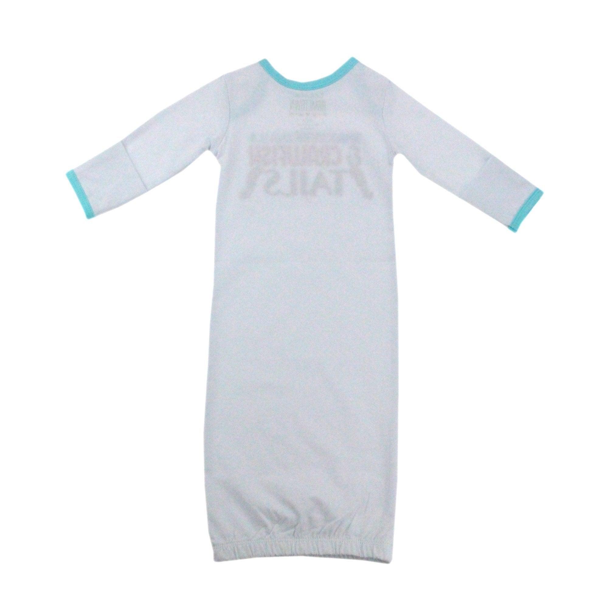 Baby Gown (0-3 Months): Snakes and Snails and Crawfish Tails-thumbmail-3