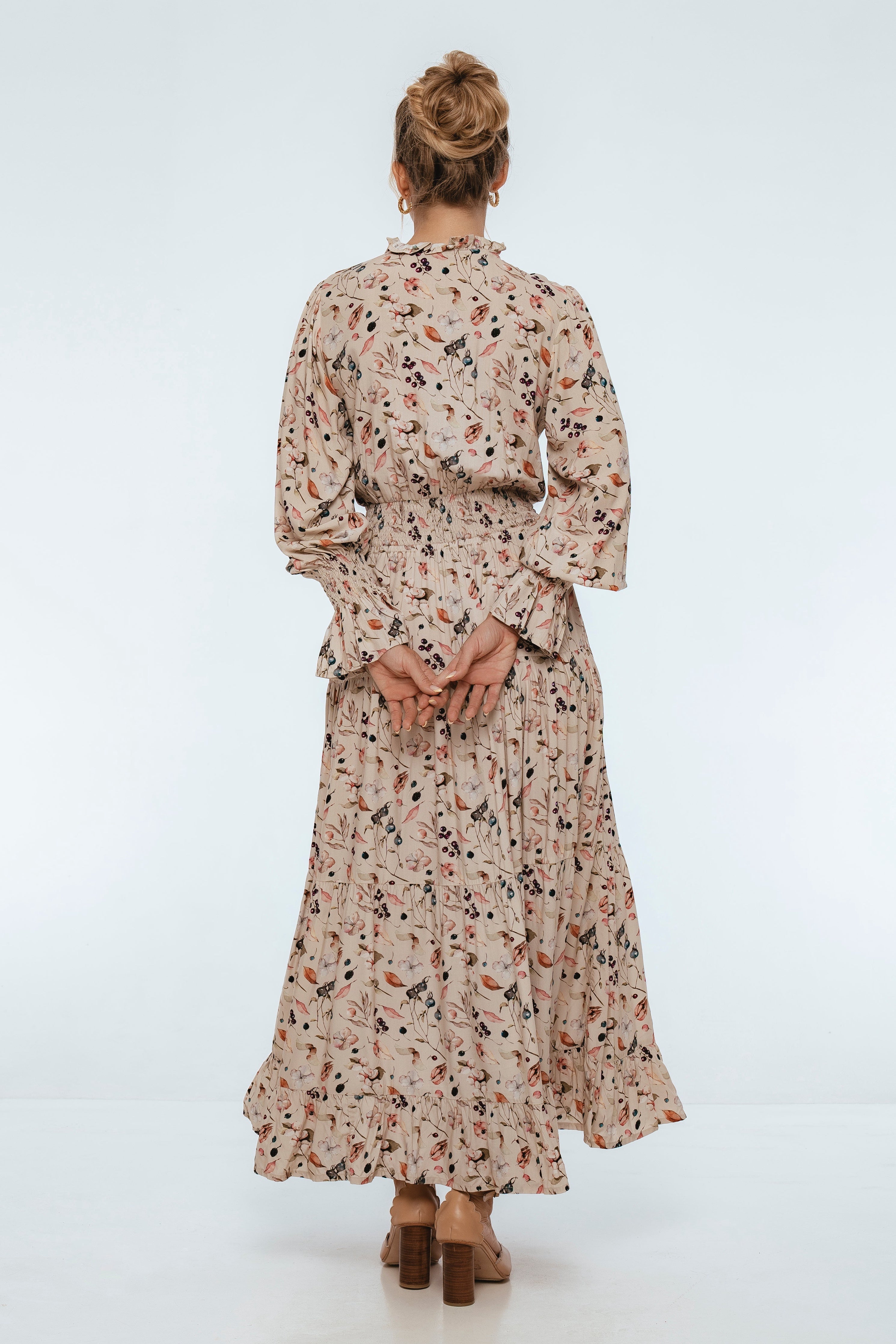 White Lotus Ruffled Maxi Dress-thumbmail-4