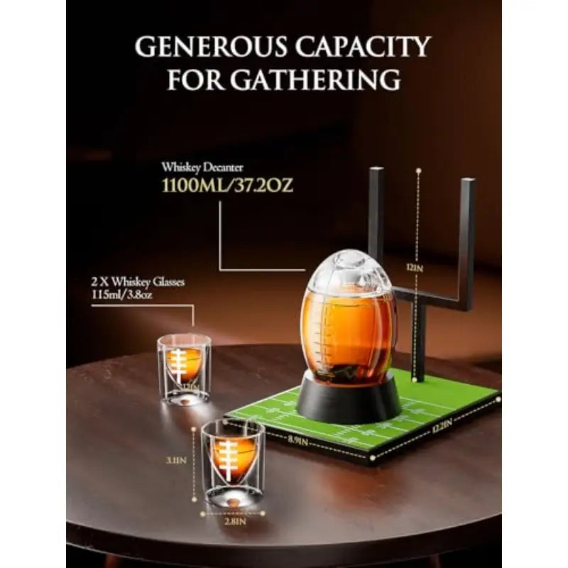 Football Whiskey Decanter Set-thumbmail-2
