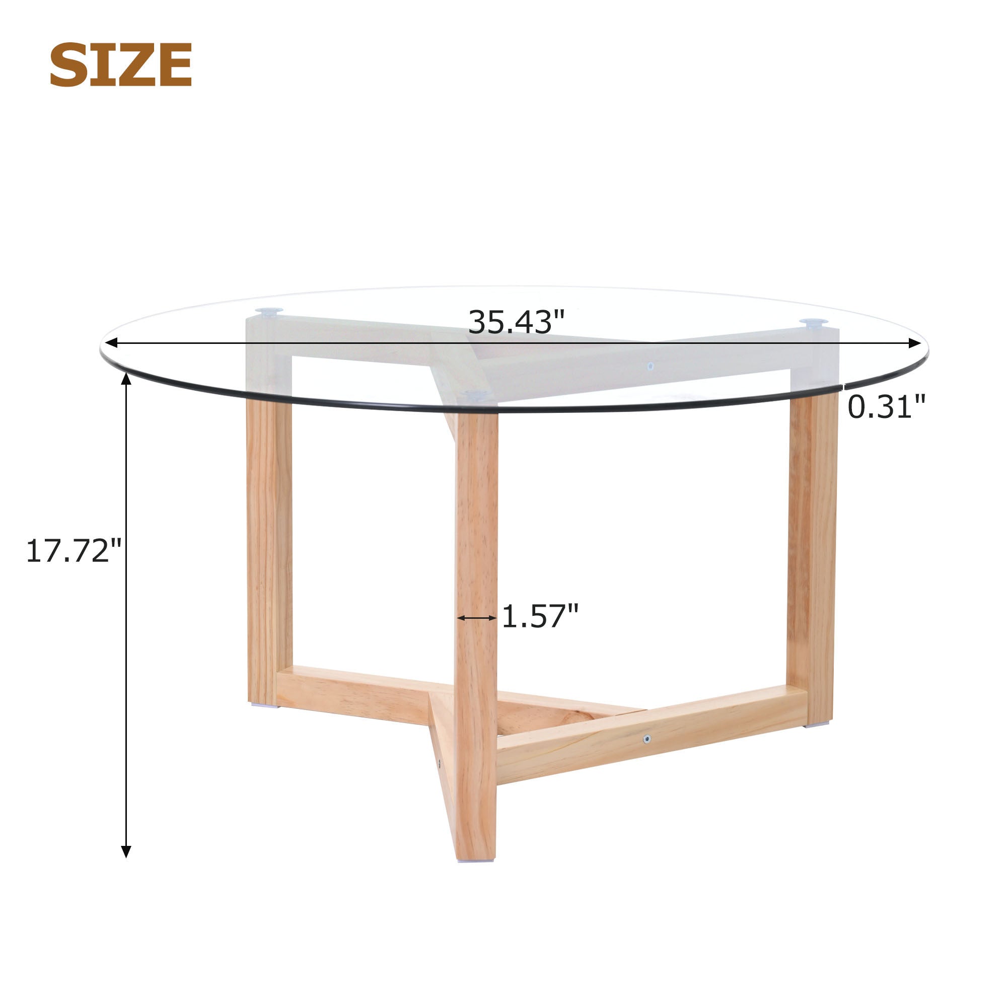Round Glass Modern Coffee Table-thumbmail-5