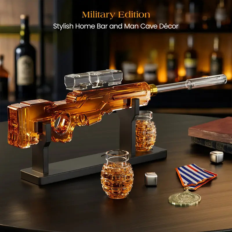 Sniper Whiskey Decanter Set-thumbmail-5