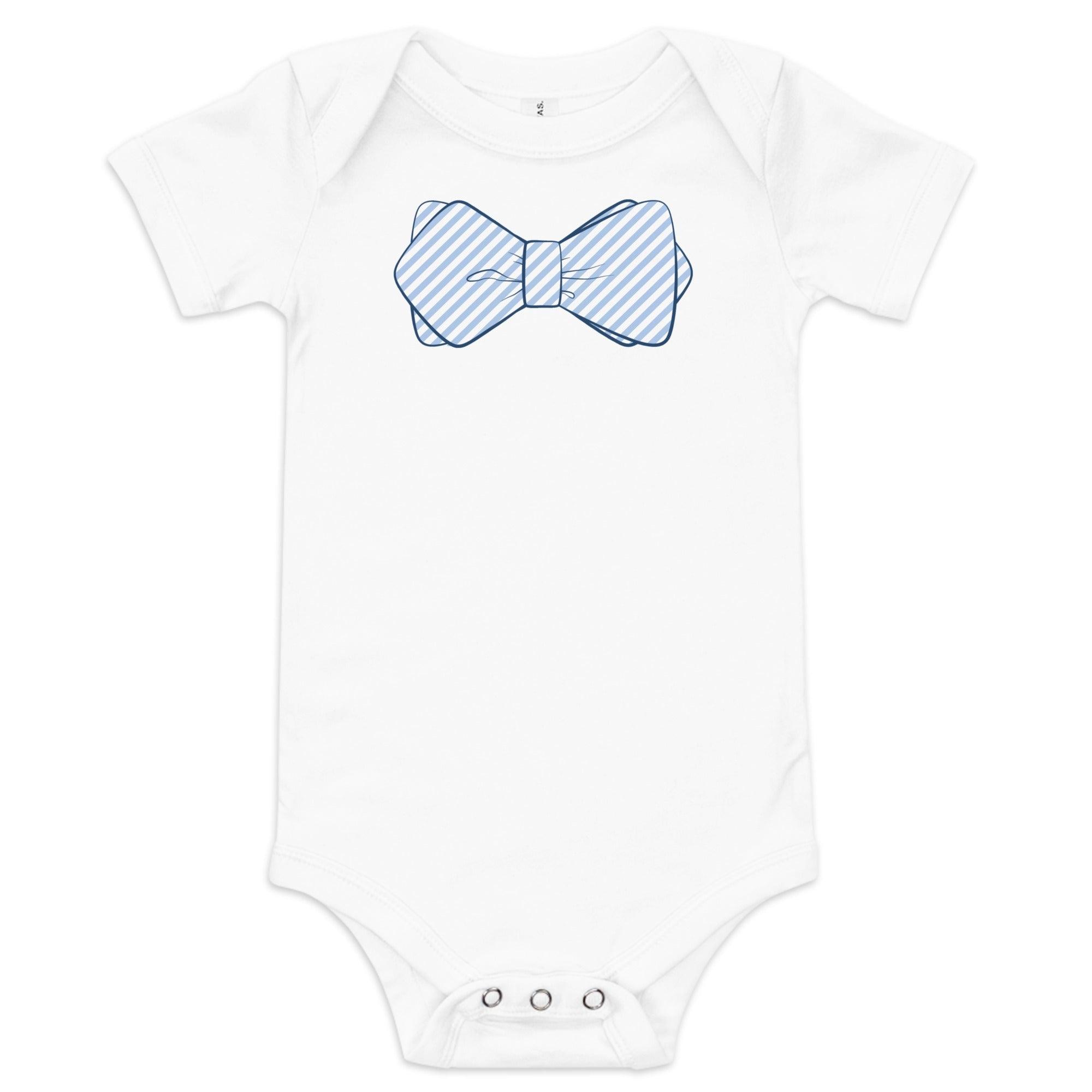 Blue Bowtie Onesie-thumbmail-1