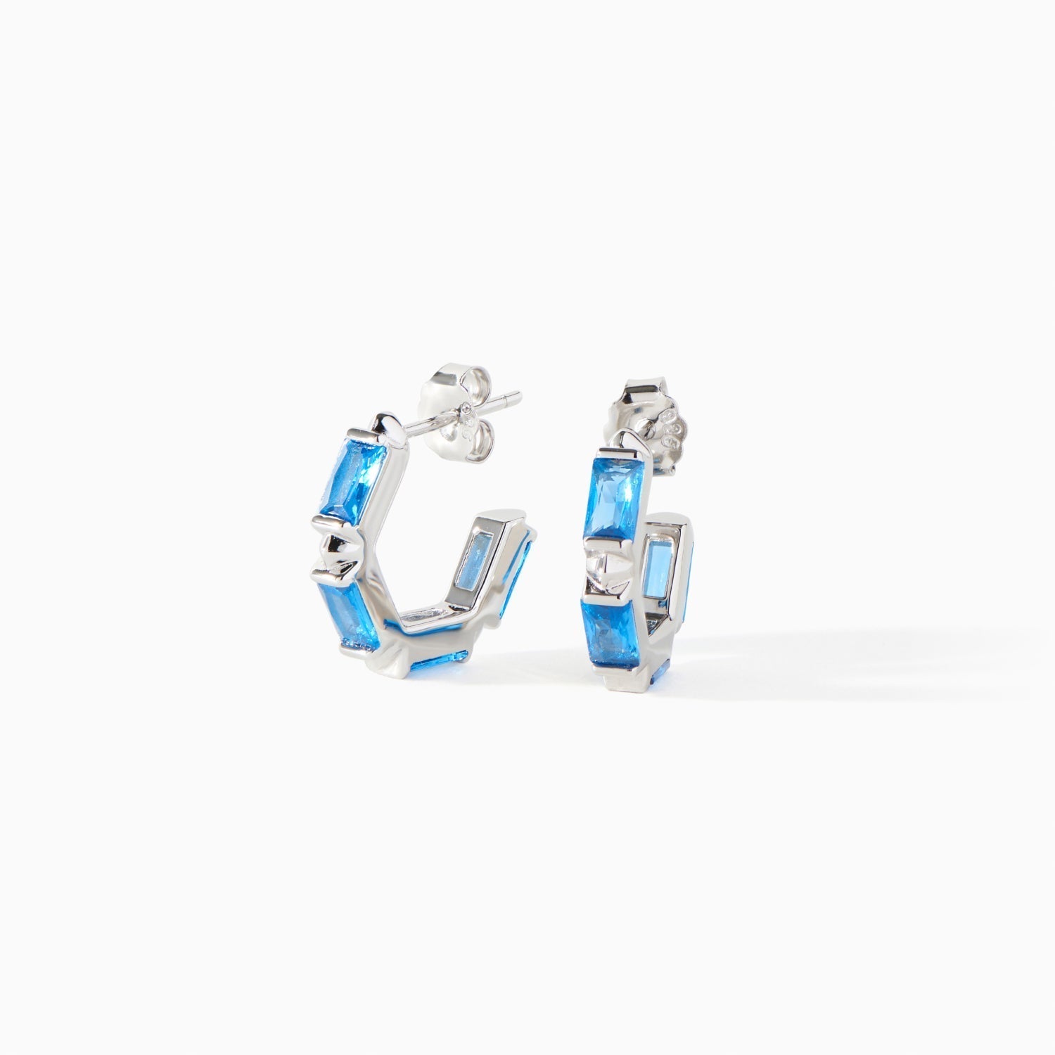 The Claire Hoop Earrings - Huggie-thumbmail-15