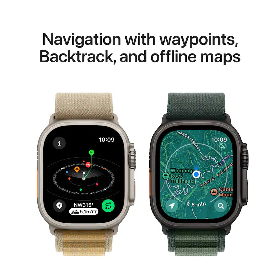 Apple Watch Ultra 2 49mm Gps + Cellular Black Titanium + Black Ocean Band 64gb CPO (Apple Certified Refurbished)-thumbmail-7