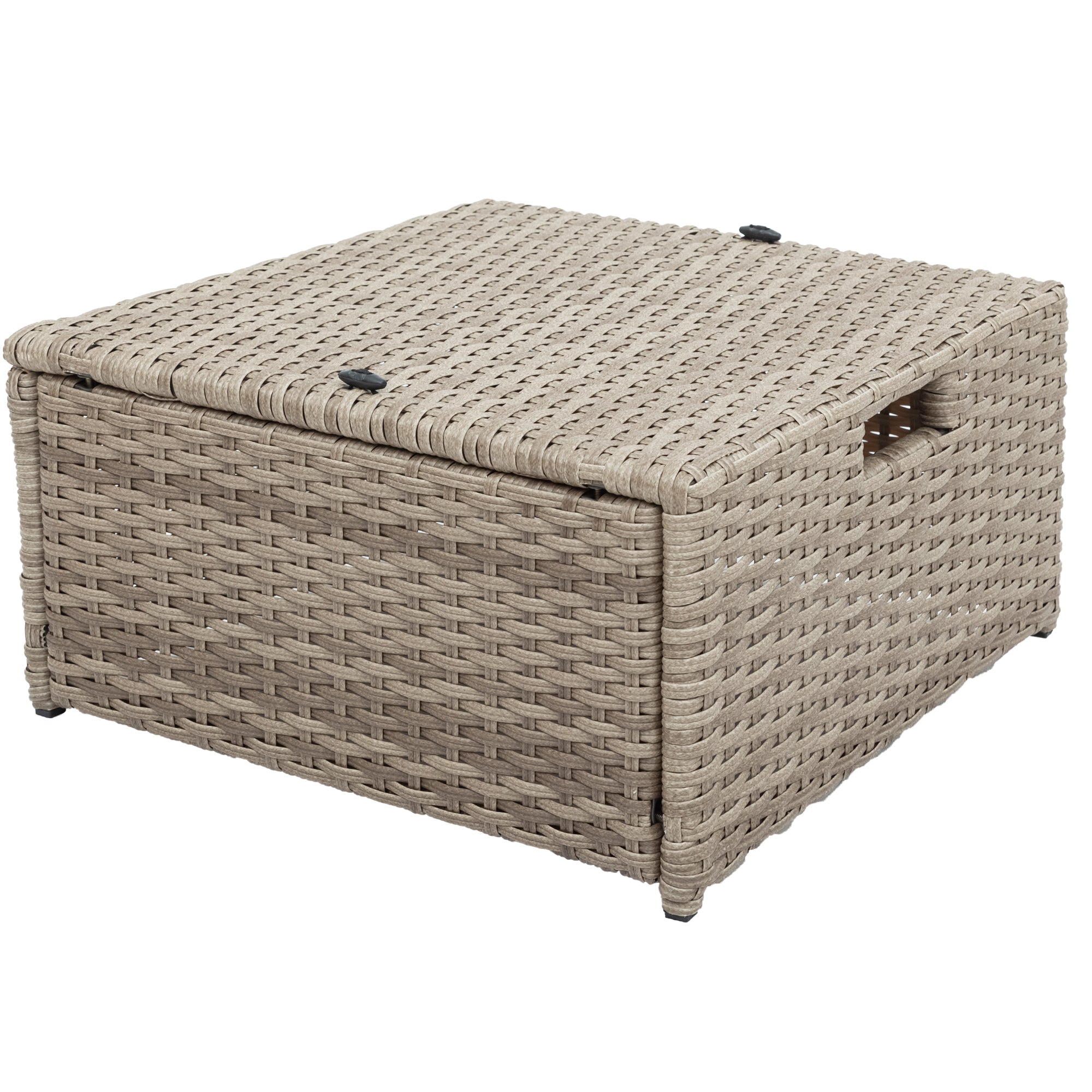 Set of 4 Piece All Weather Wicker Patio Furniture-thumbmail-9
