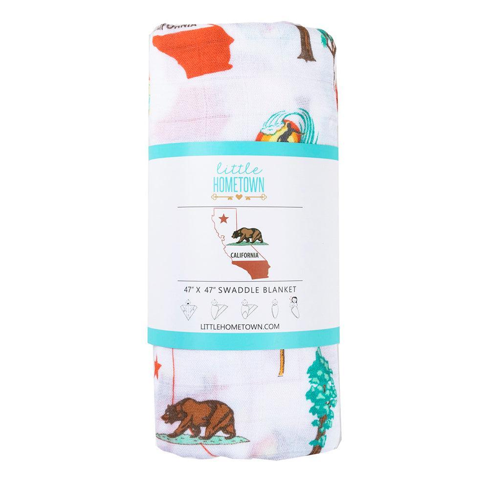 California Baby Muslin Swaddle Blanket-thumbmail-3