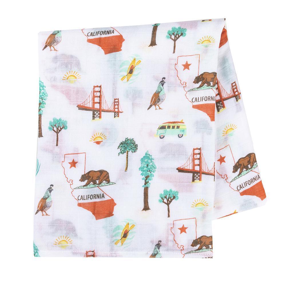 California Baby Muslin Swaddle Blanket-thumbmail-5