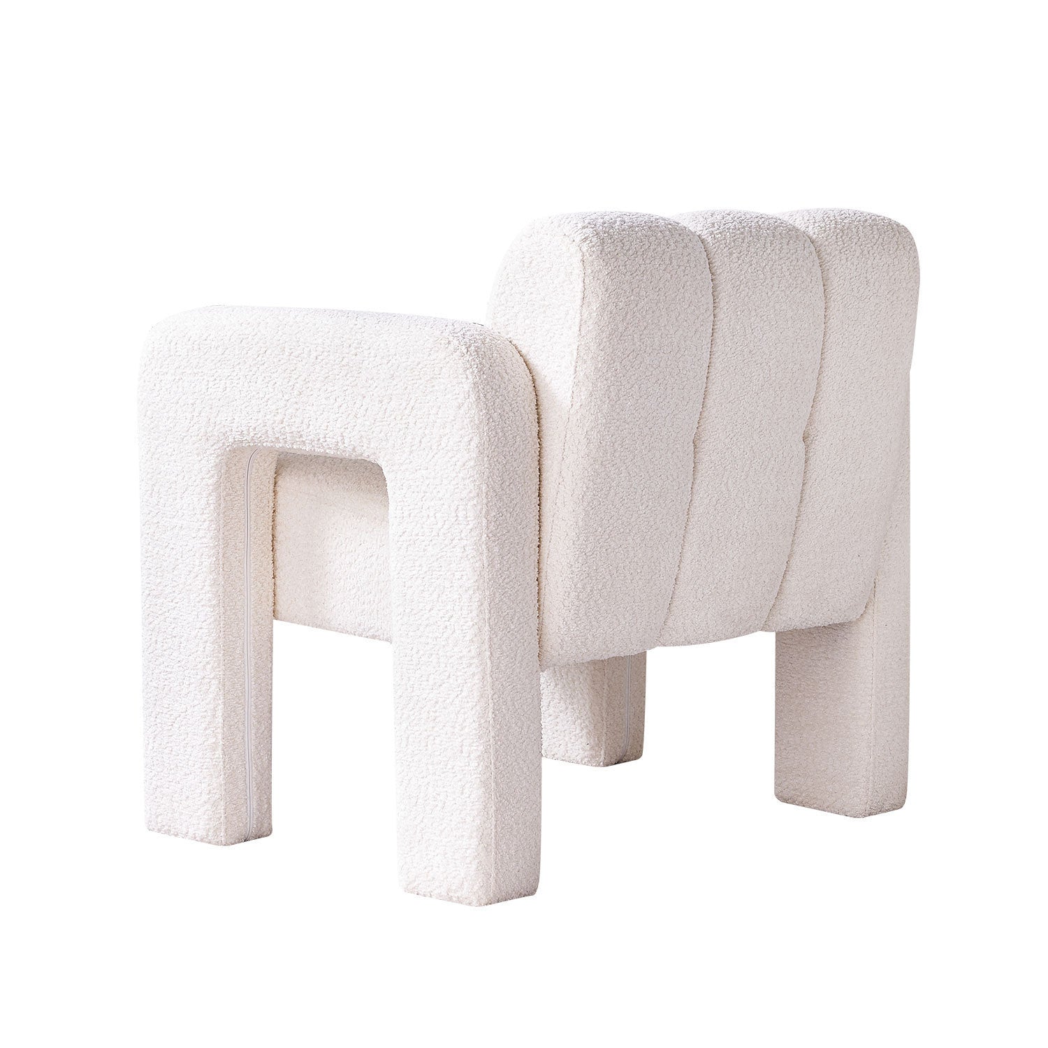 31.10" Wide Boucle Upholstered Accent Chair-thumbmail-6