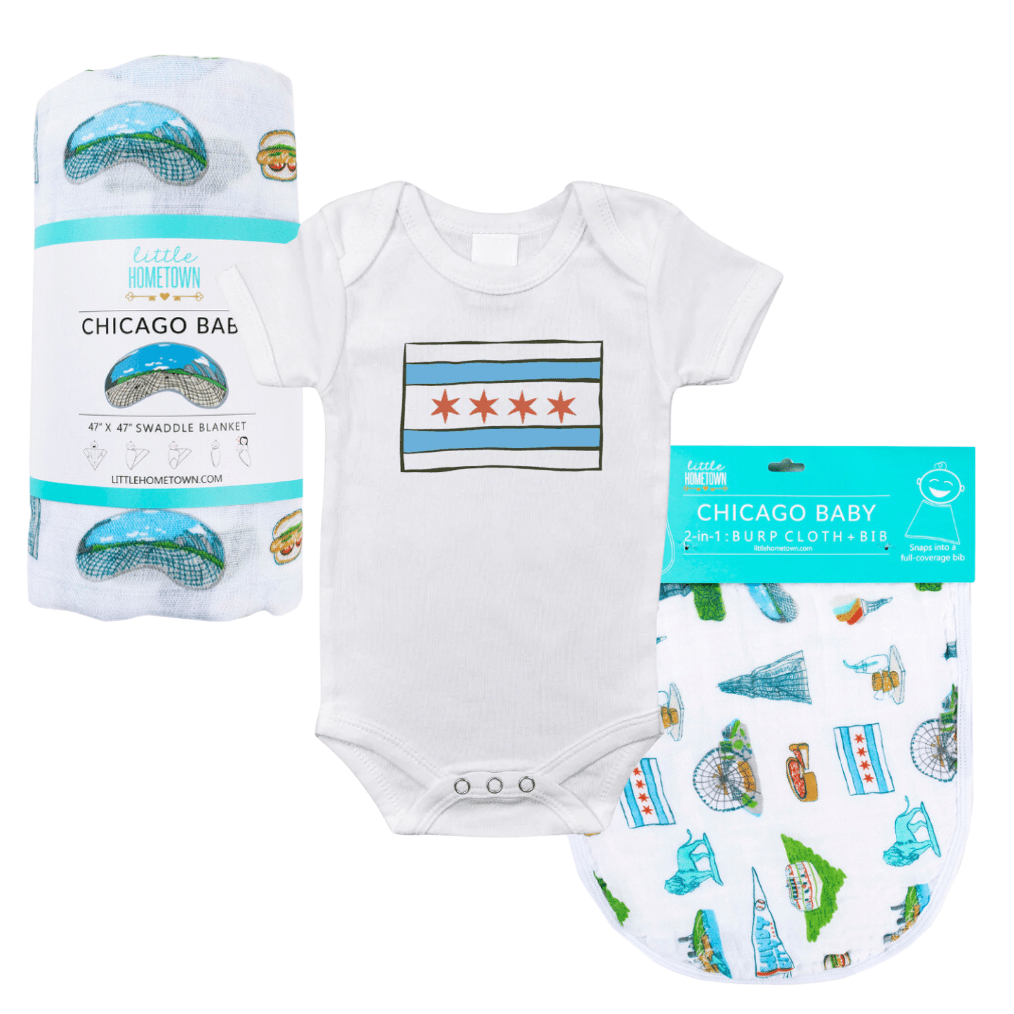 Chicago Flag Baby Gift Bundle-thumbmail-7