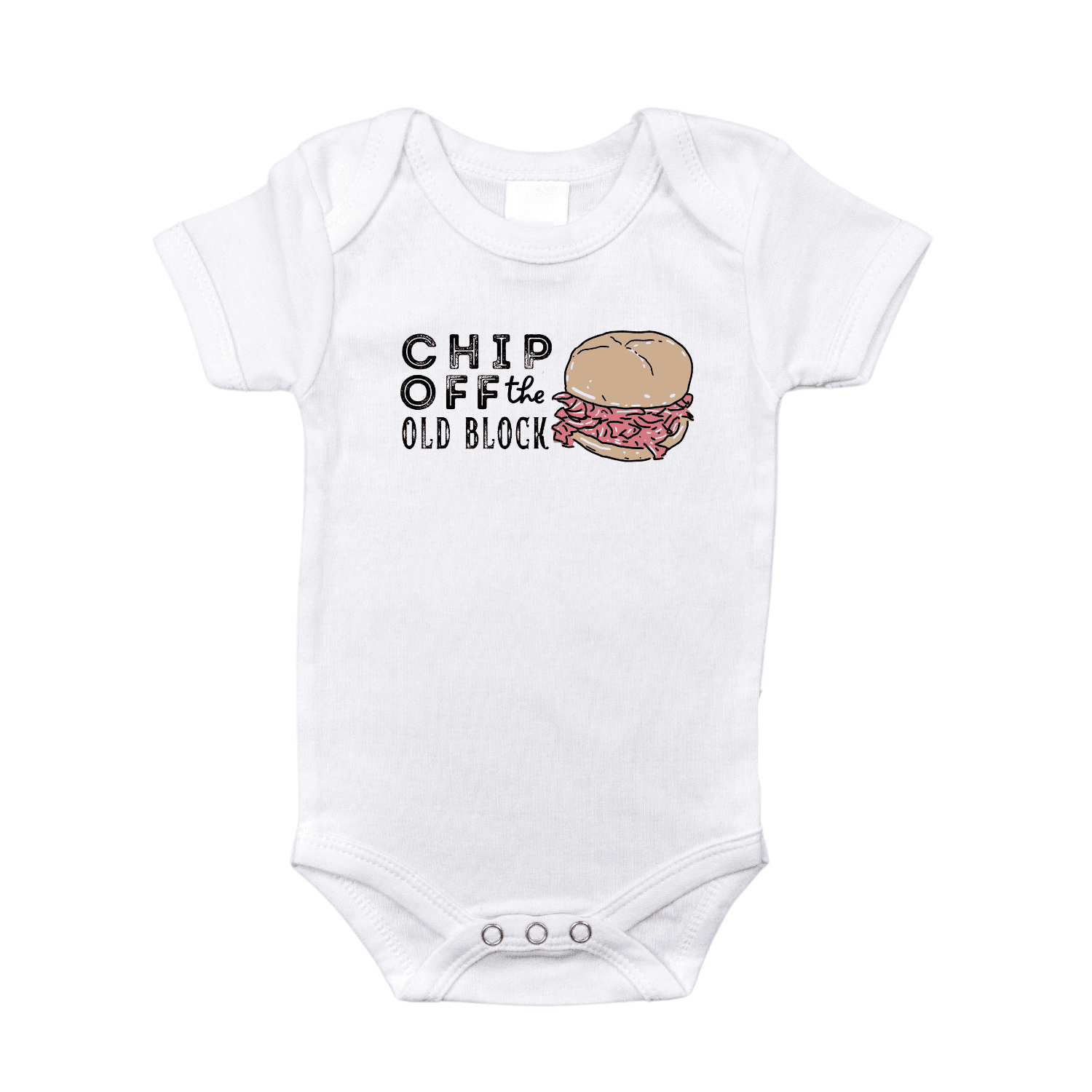 Chipped Ham Pittsburgh Onesie-thumbmail-2