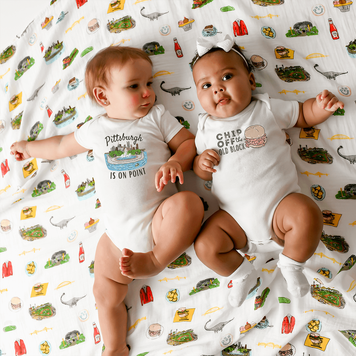 Chipped Ham Pittsburgh Onesie-thumbmail-1