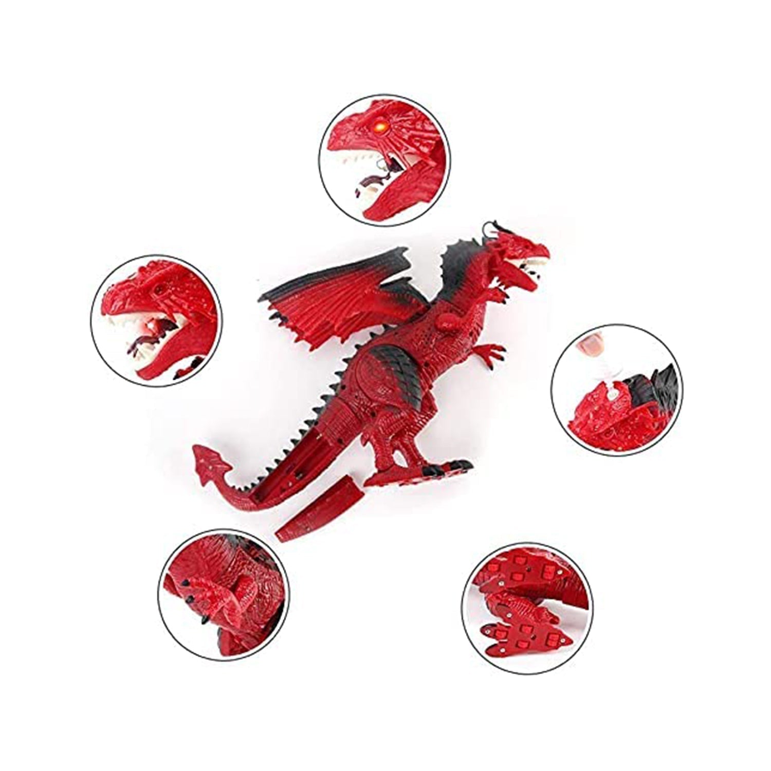 Contixo DR3 Remote Control RC Dragon Dinosaur Toy-thumbmail-8