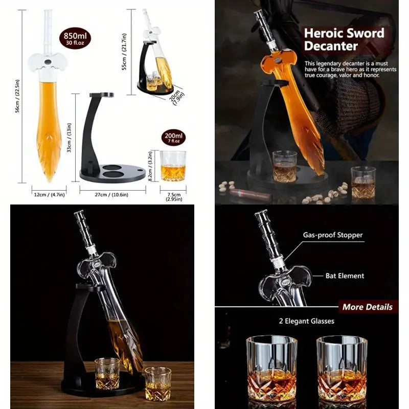 Legendary Sword Decanter Gift Set-thumbmail-1