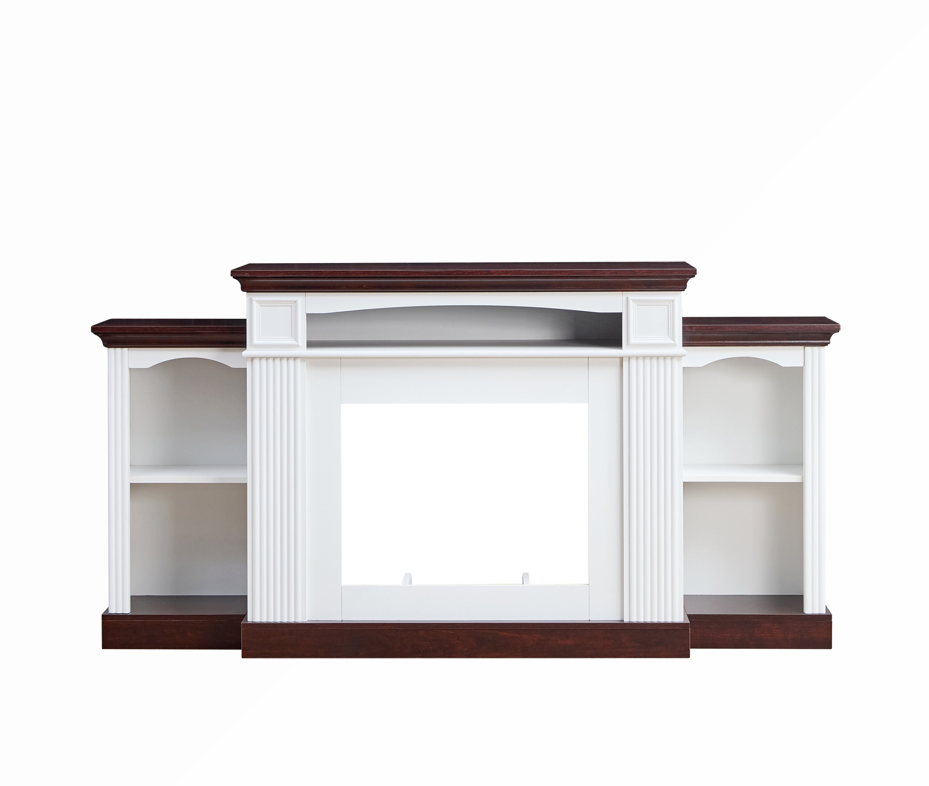 Farmhouse Style Fireplace TV Stand for 70-Inch TV-thumbmail-3