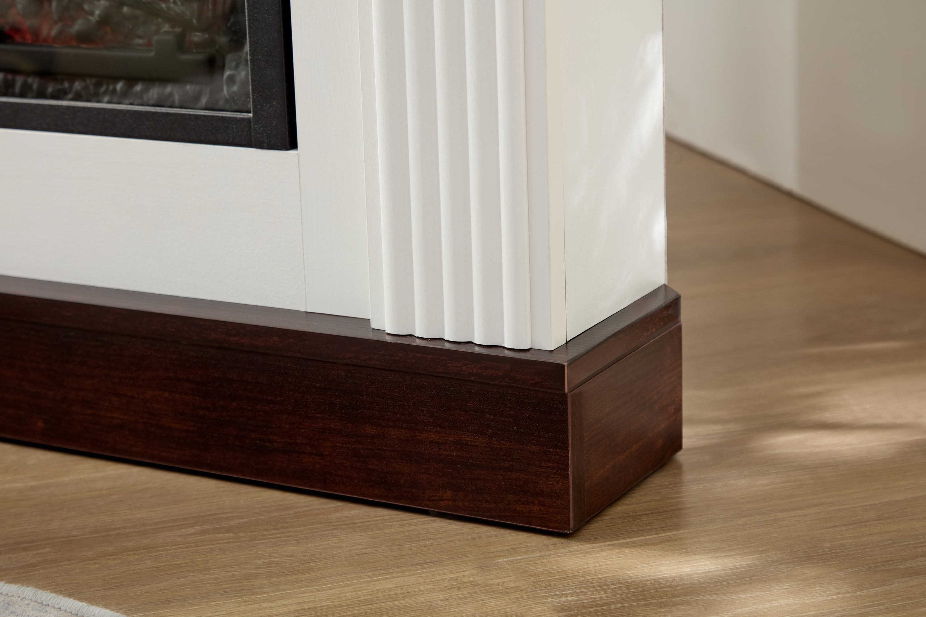Farmhouse Style Fireplace TV Stand for 70-Inch TV-thumbmail-1