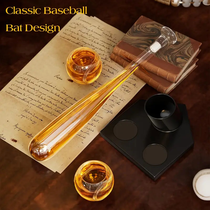 Home Run Baseball Decanter Set-thumbmail-2