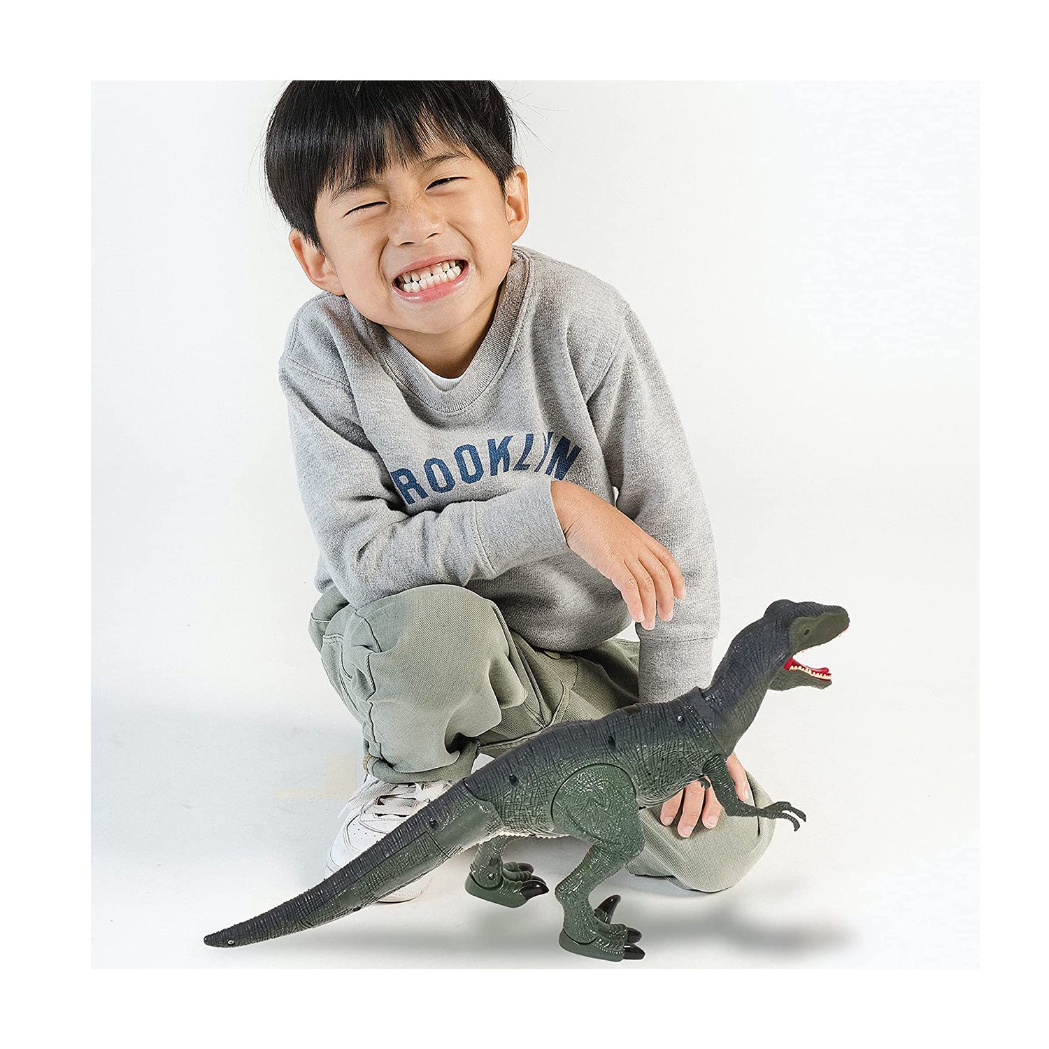 Contixo DR1 Remote Control Walking Velociraptor Dinosaur Toy-thumbmail-6