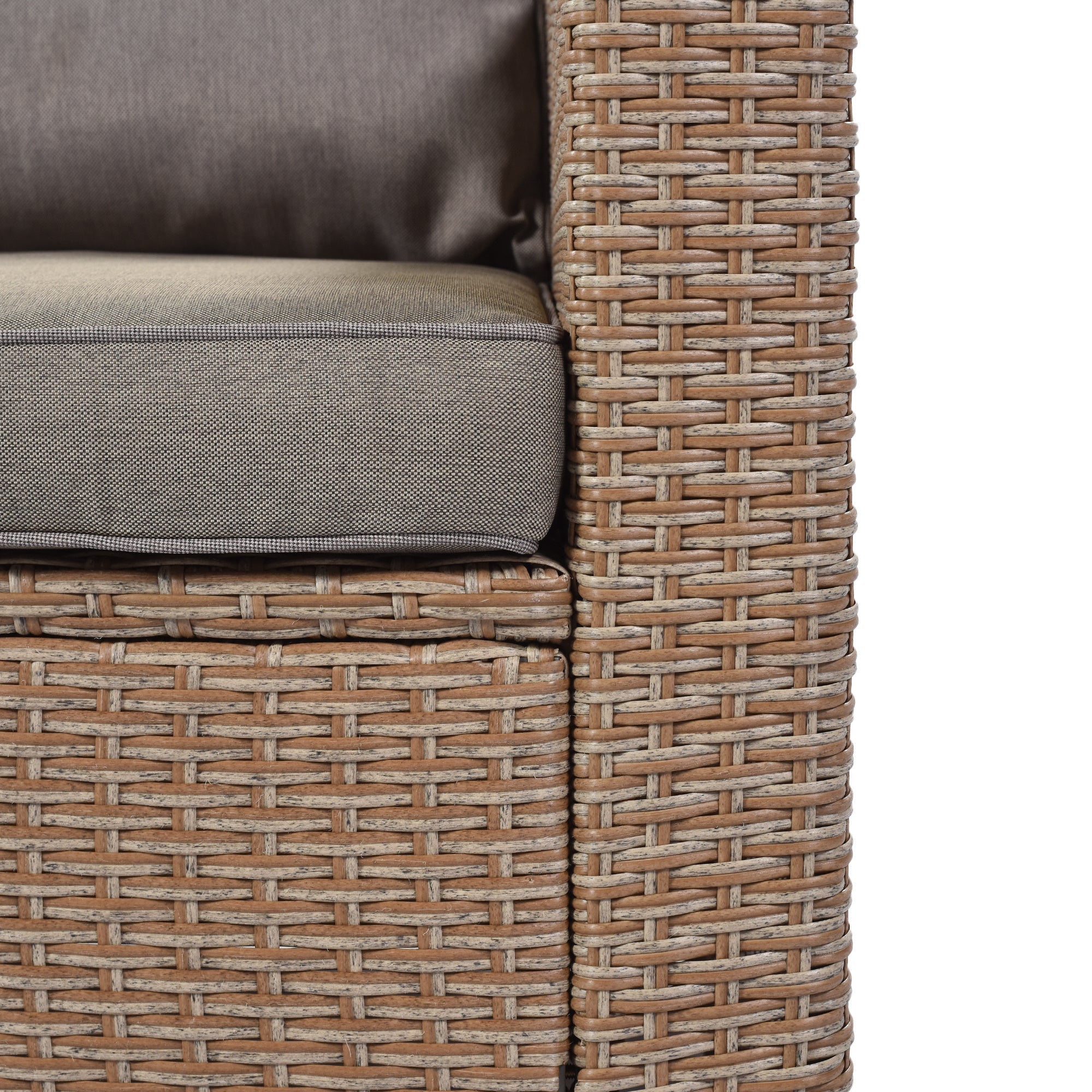 4-Piece Conversation Sofa Set With Beige Cushions-thumbmail-11
