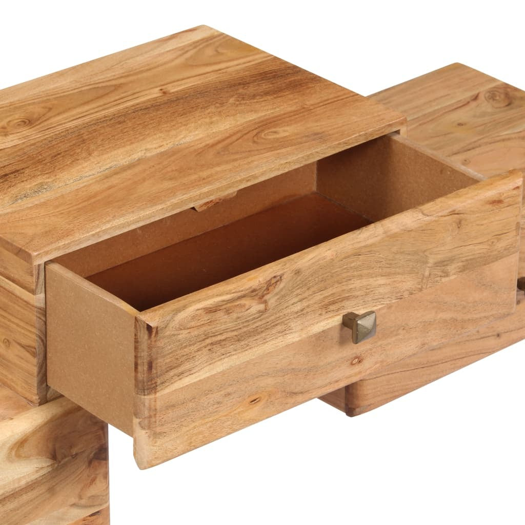 Solid Acacia Wood TV Cabinet 42.5"x11.8"x19.2"-thumbmail-6