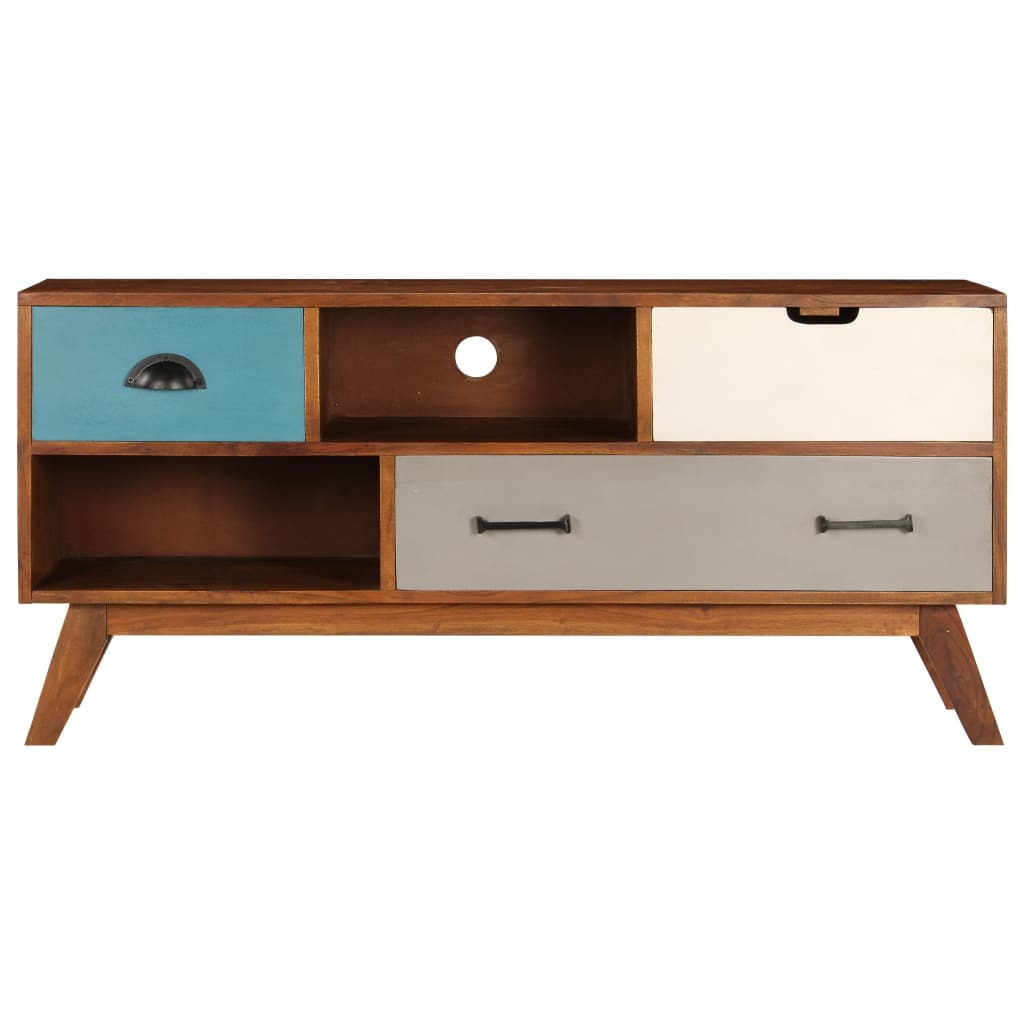 TV Cabinet With 3 Drawers 43.3"x13.7"x19.6"-thumbmail-6
