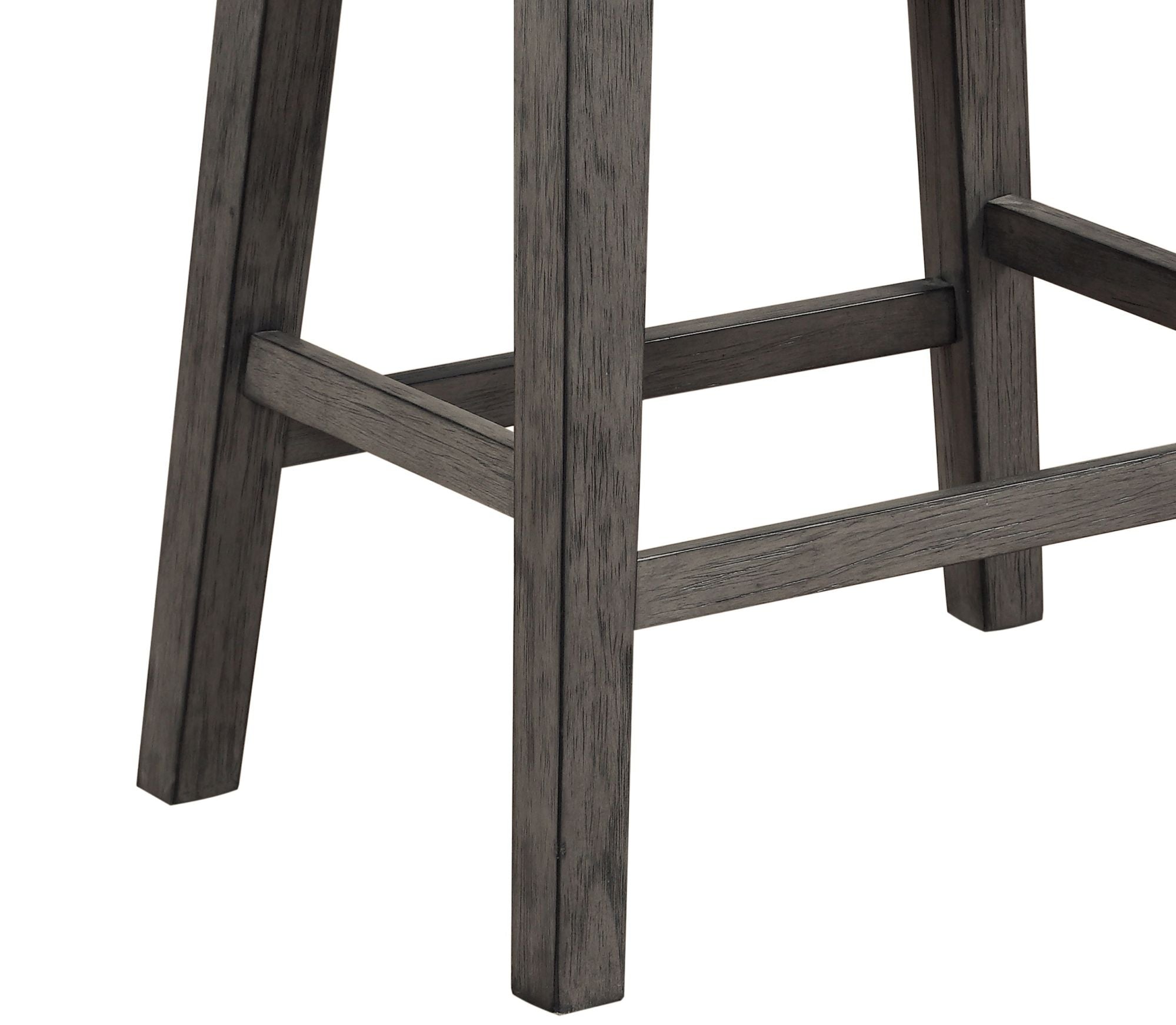 Set of 2 Faux Leather Counter Height Barstool-thumbmail-5