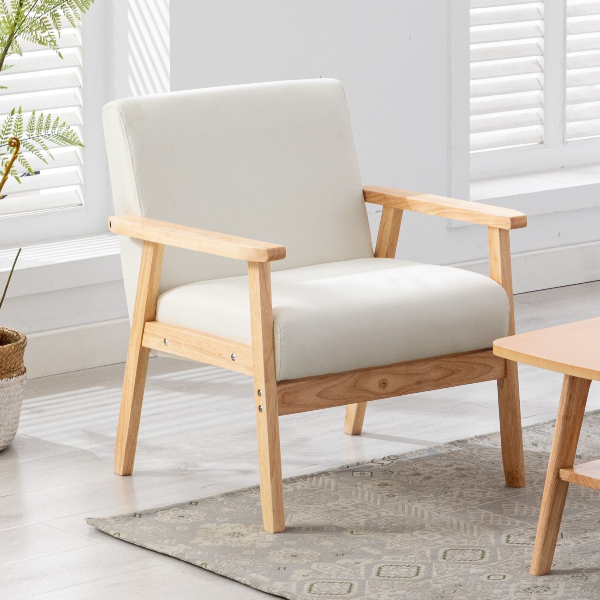 Bahamas Beige Linen Fabric Chair-thumbmail-6