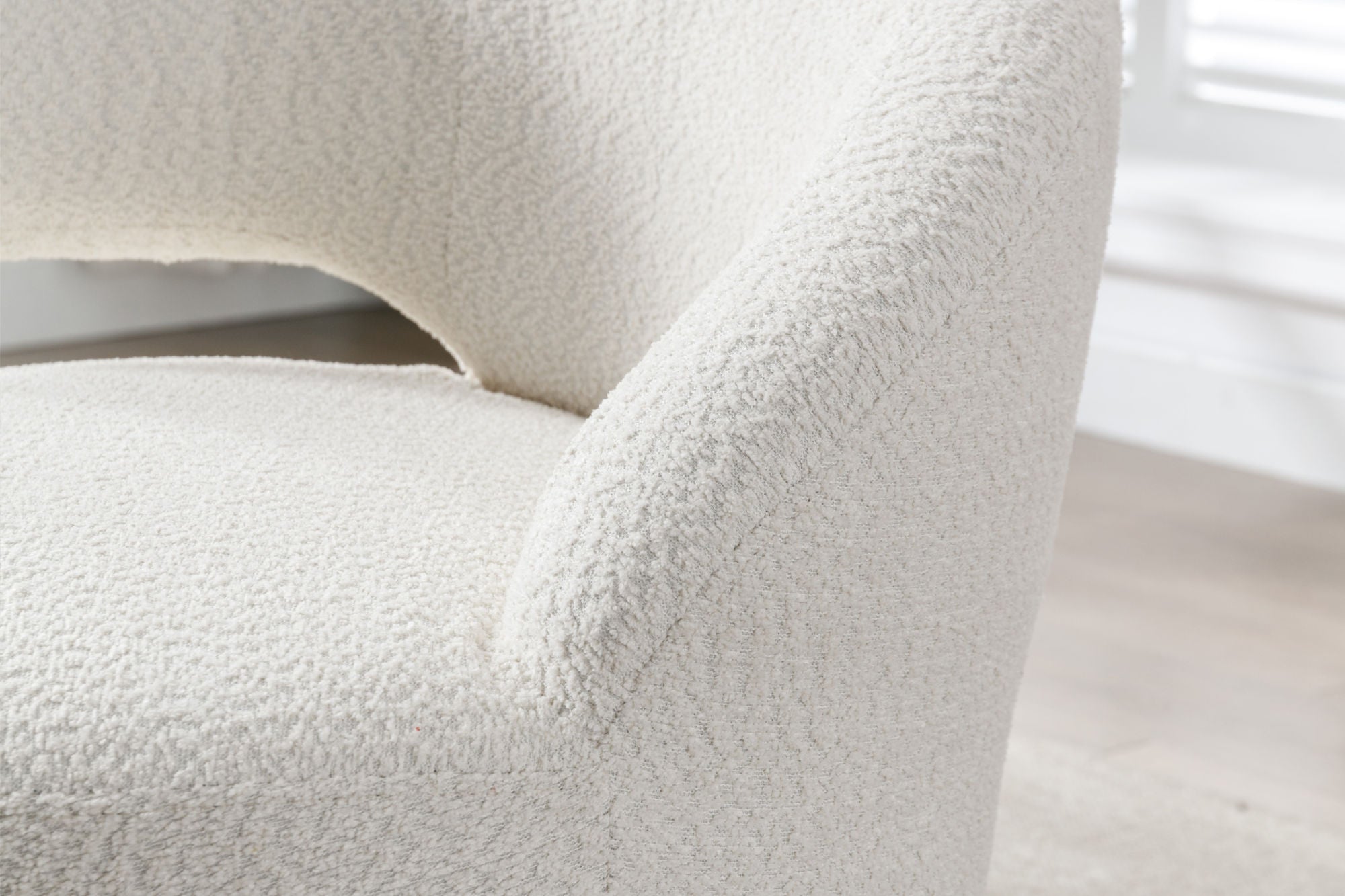 360 Degree Swivel Cuddle Barrel Accent Chair-thumbmail-7