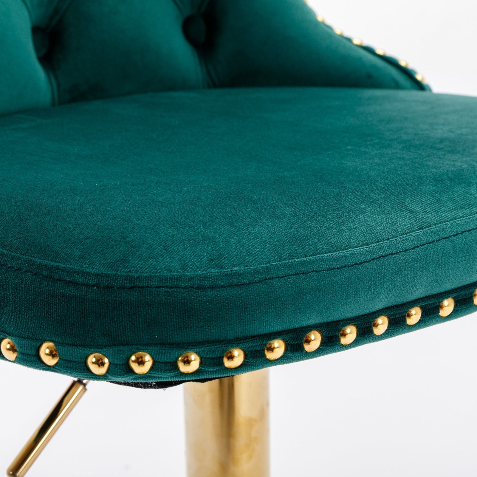 Golden Swivel Velvet Barstools-thumbmail-8