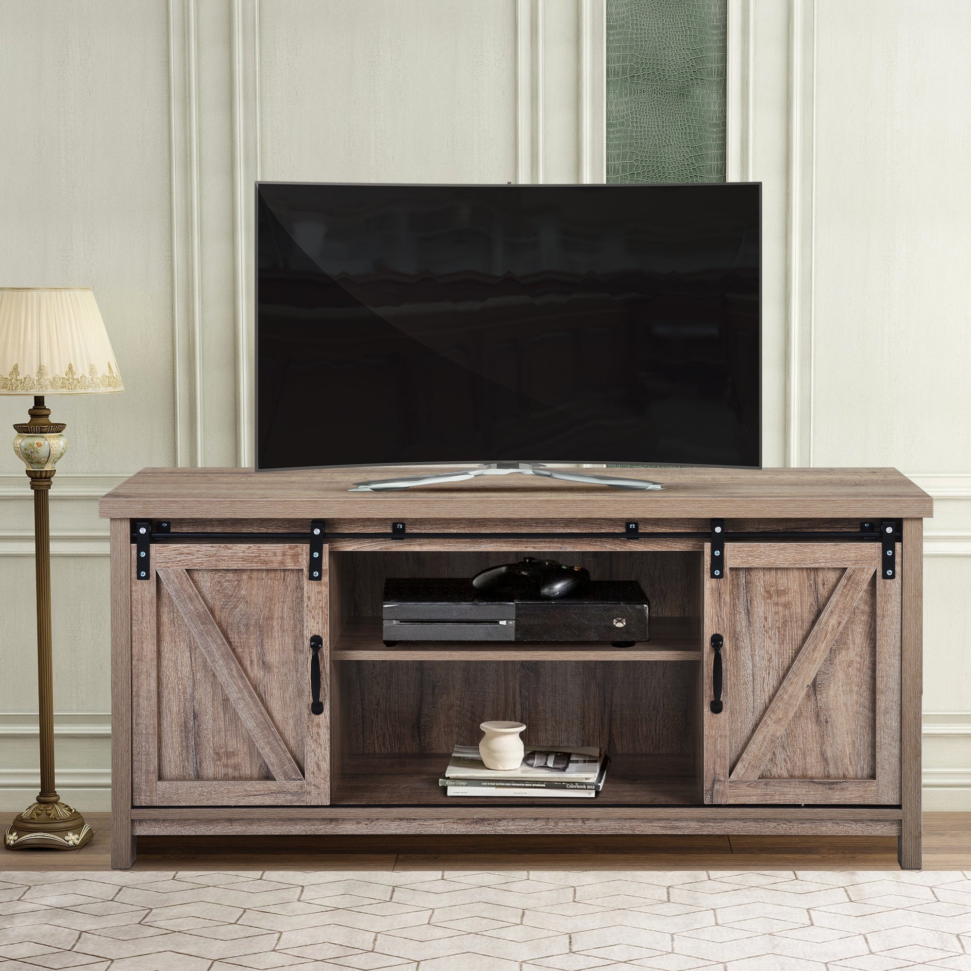 TV Stand, Melamine Board-thumbmail-1