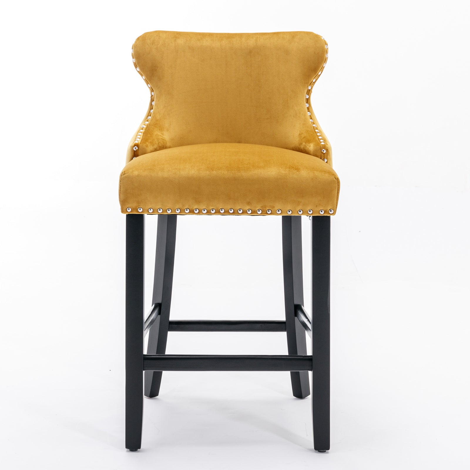 Yellow Velvet Barstool-thumbmail-4