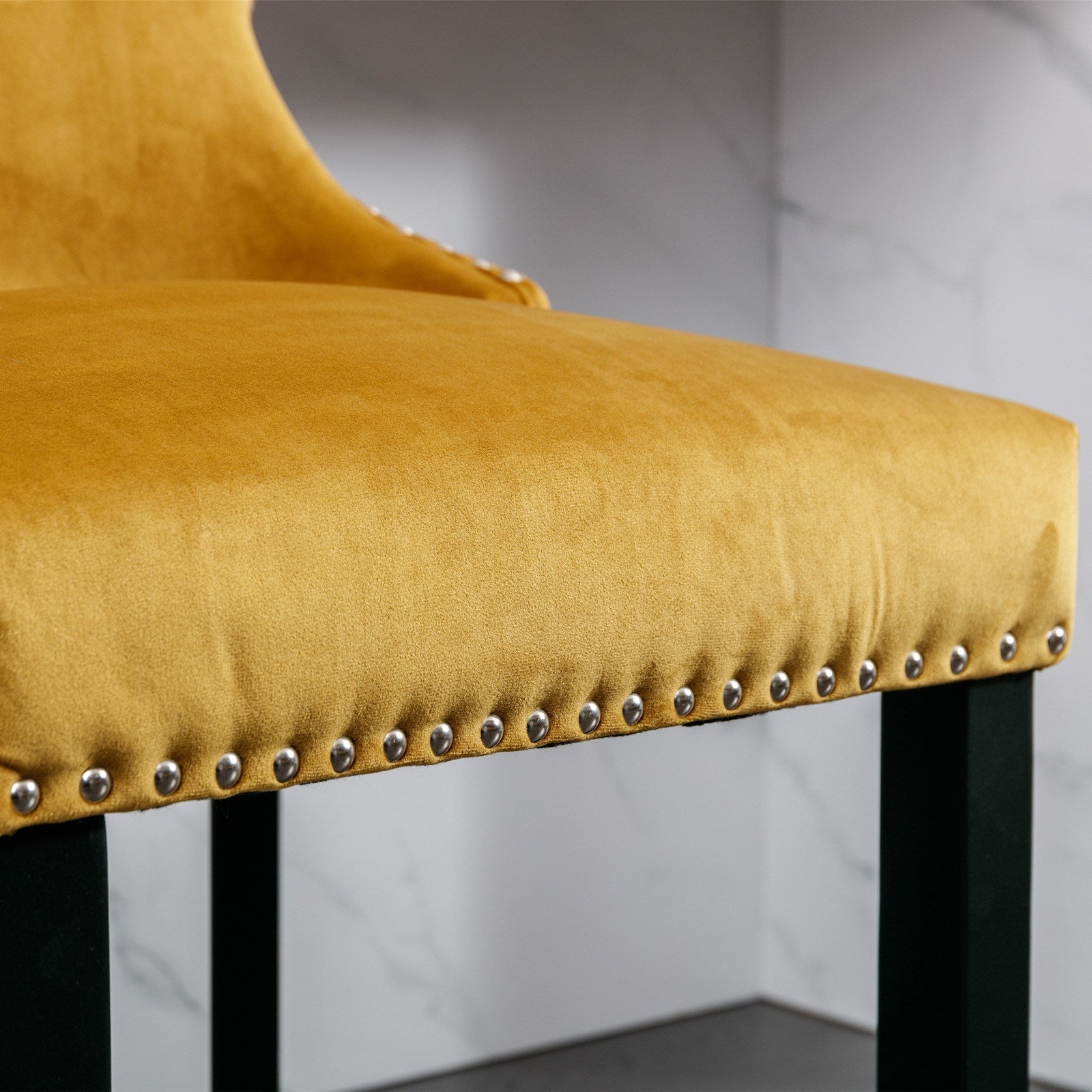 Yellow Velvet Barstool-thumbmail-3