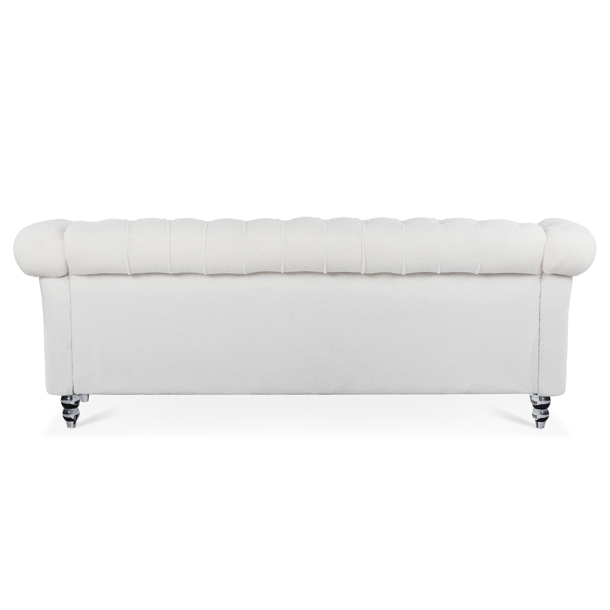 Rolled Arm Chesterfield 3 Seater Sofa-thumbmail-10
