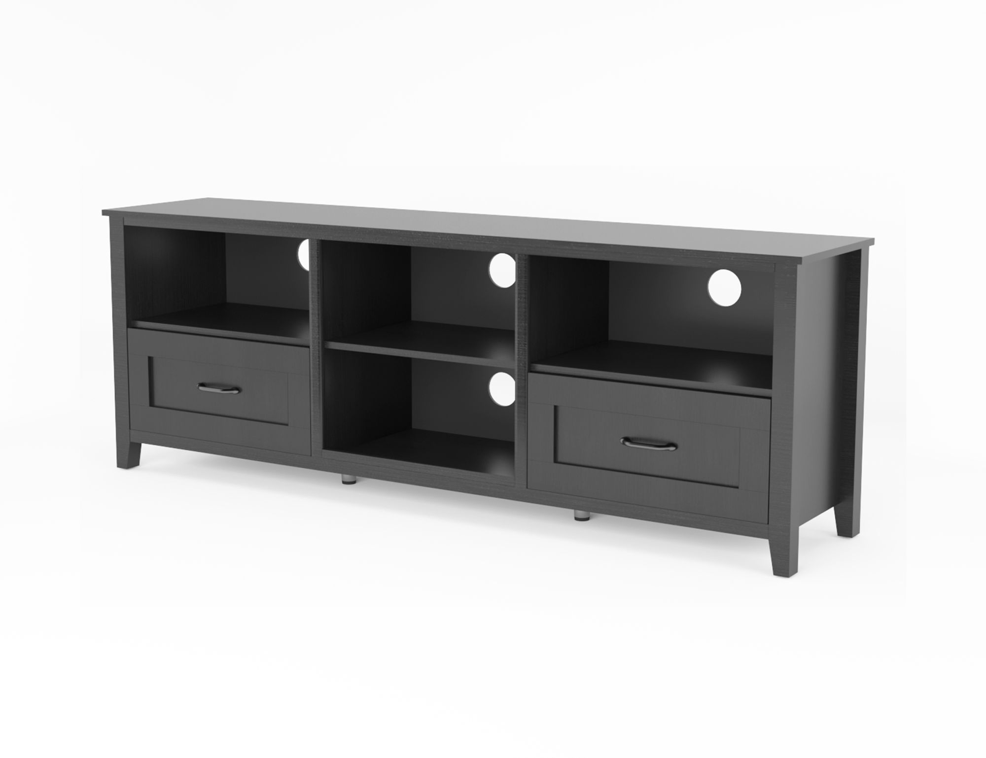 Black TV Stand for Living Room and Bedroom-thumbmail-4