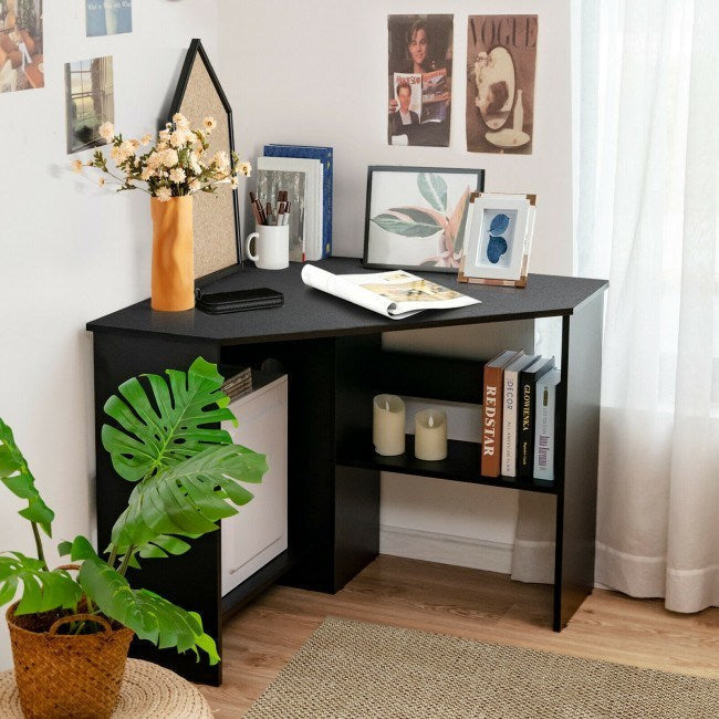 Triangle Corner Computer Desk-thumbmail-3